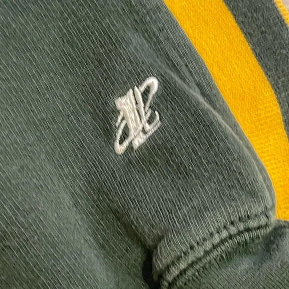 Logo Athletic Green Bay Packers Hoodie Mens Medium Embroidered Vintage 1990s - Picture 3 of 4